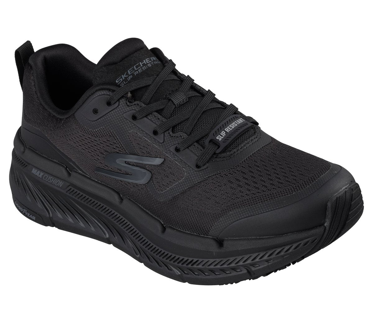 Men Work Slip-Resistant: Max Cushioning Premier 2.0