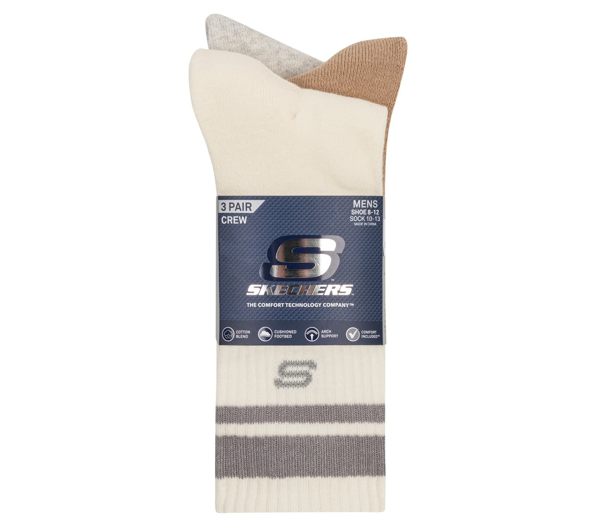 Men 3 Pack Men's Lifestyle Crew Socks