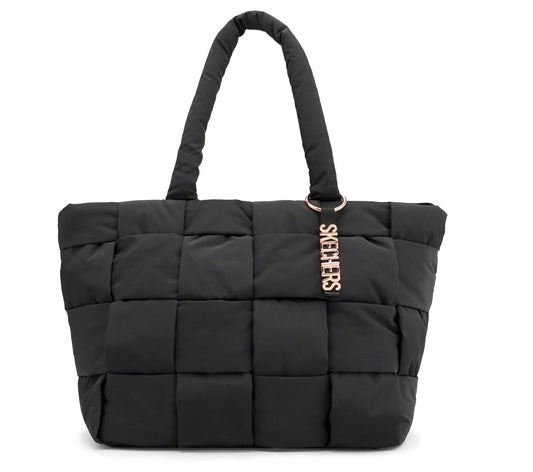 Women|Kids Quilted Checkered Shopper Bag