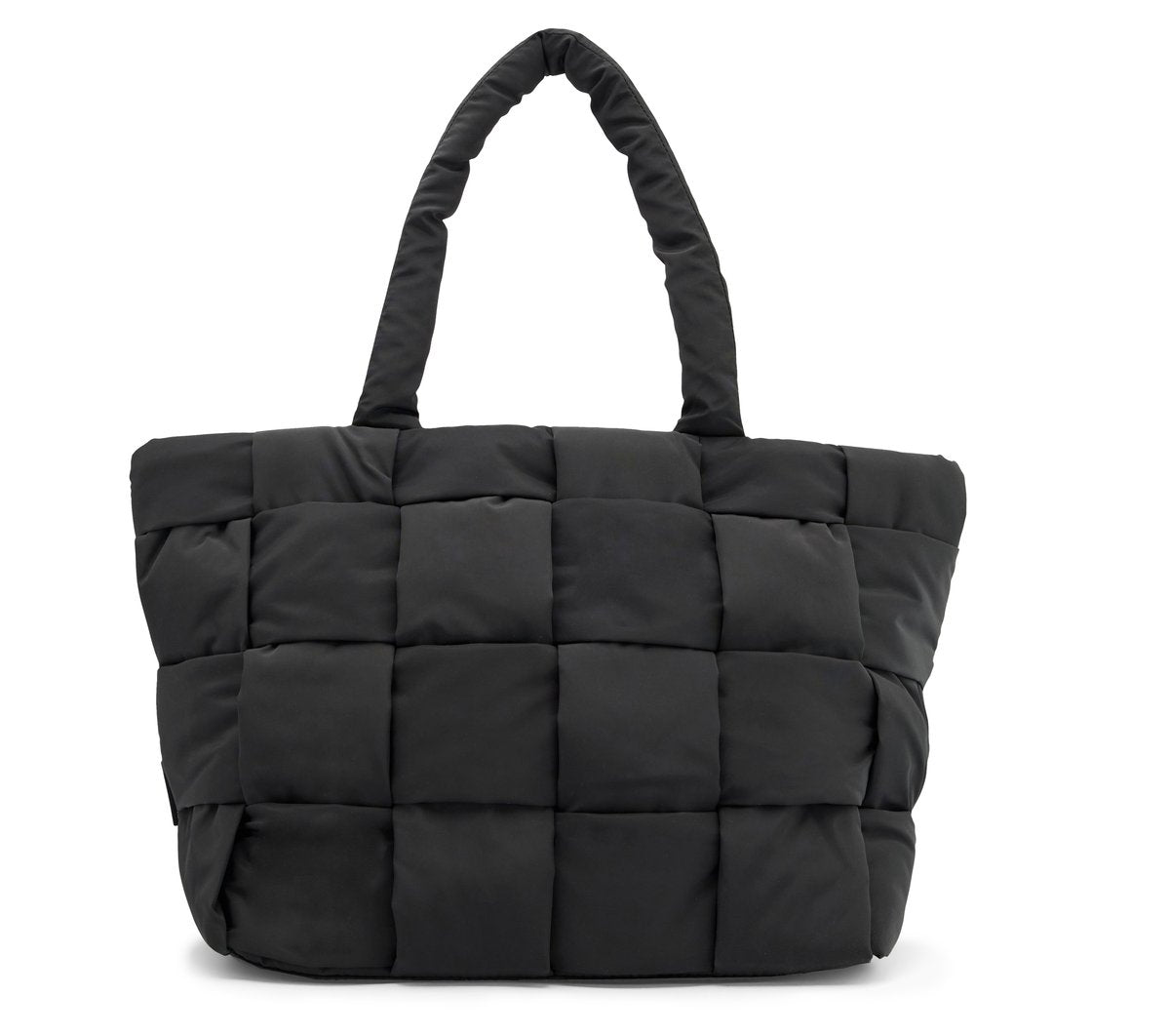 Women|Kids Quilted Checkered Shopper Bag