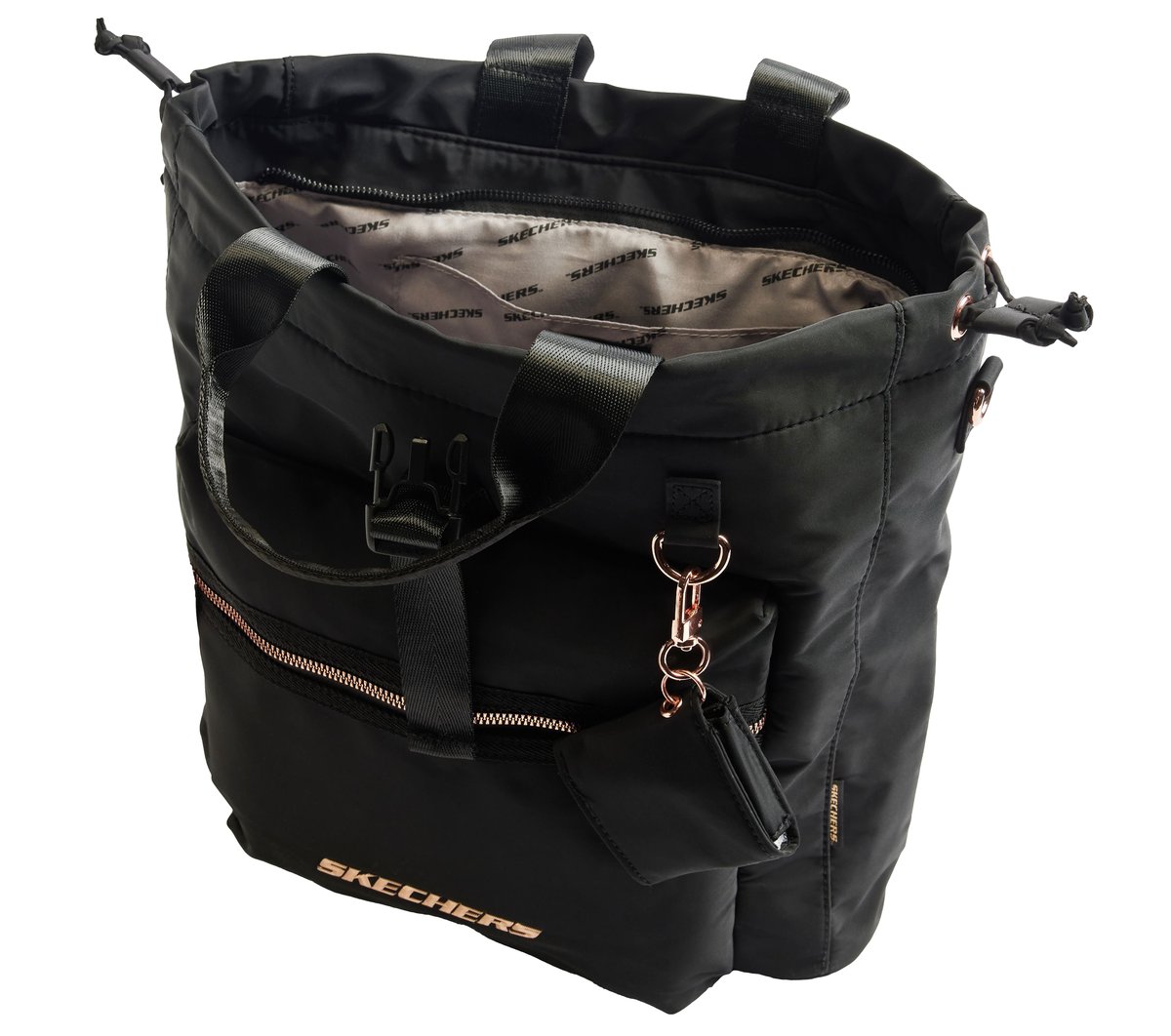 Women Convertible Backpack Buckle Bag