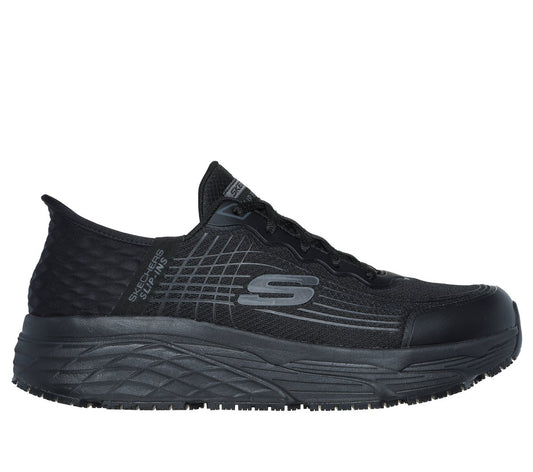 Men Slip-ins Work Slip-Resistant Relaxed Fit: Max Cushioning Elite - Remmal