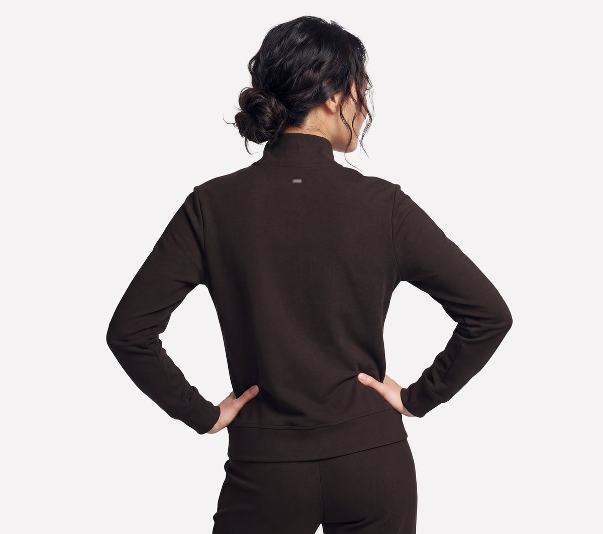 Women GO Luxe Rib Everyday Full Zip Jacket