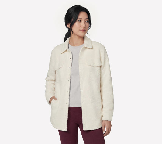 Women Sherpa Shacket
