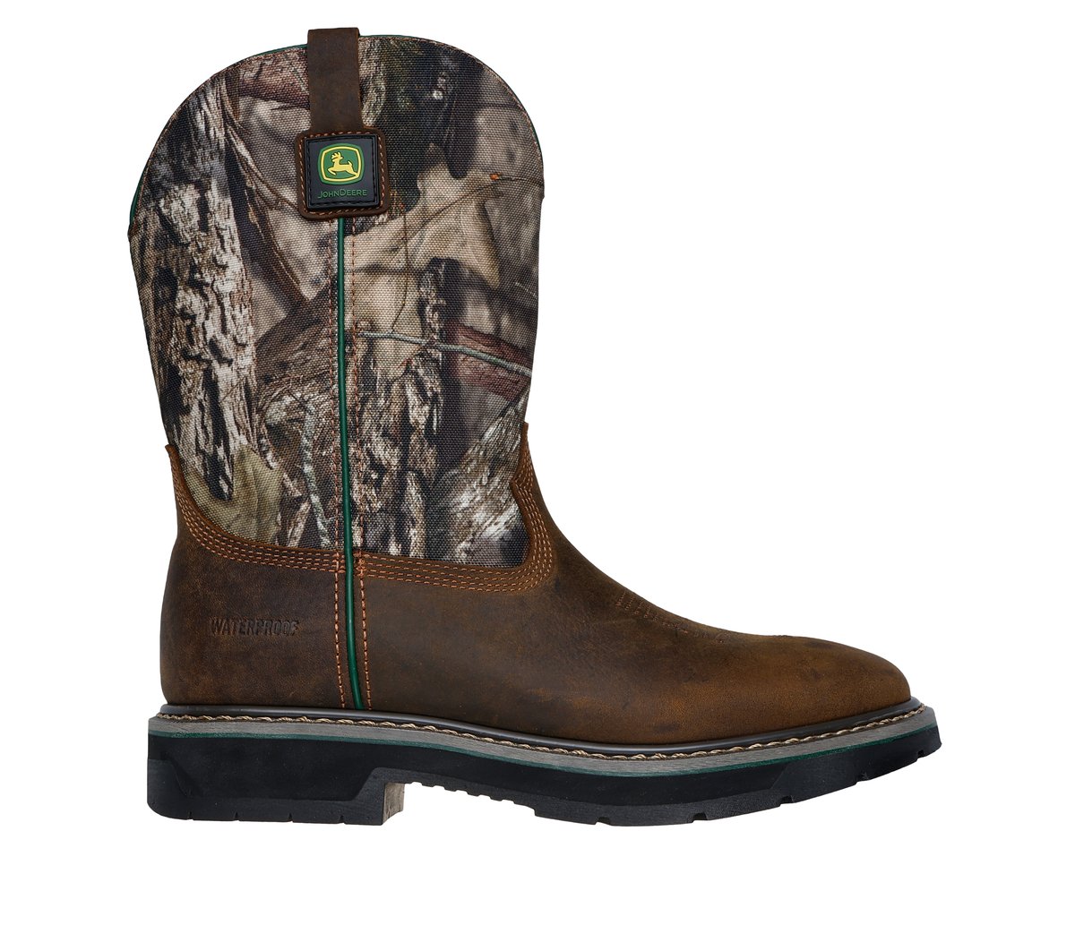 Men John Deere Waterproof: Rowood - Moss Burrow