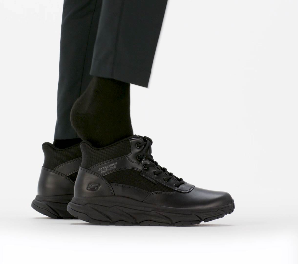 Men Slip-in Work Waterproof Slip-Resistant: D'Lux Journey - Redron