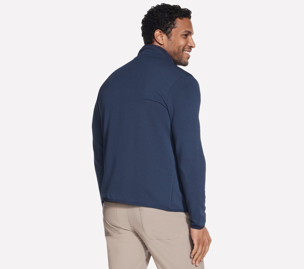 Men The Hoodless Hoodie Ottoman Jacket