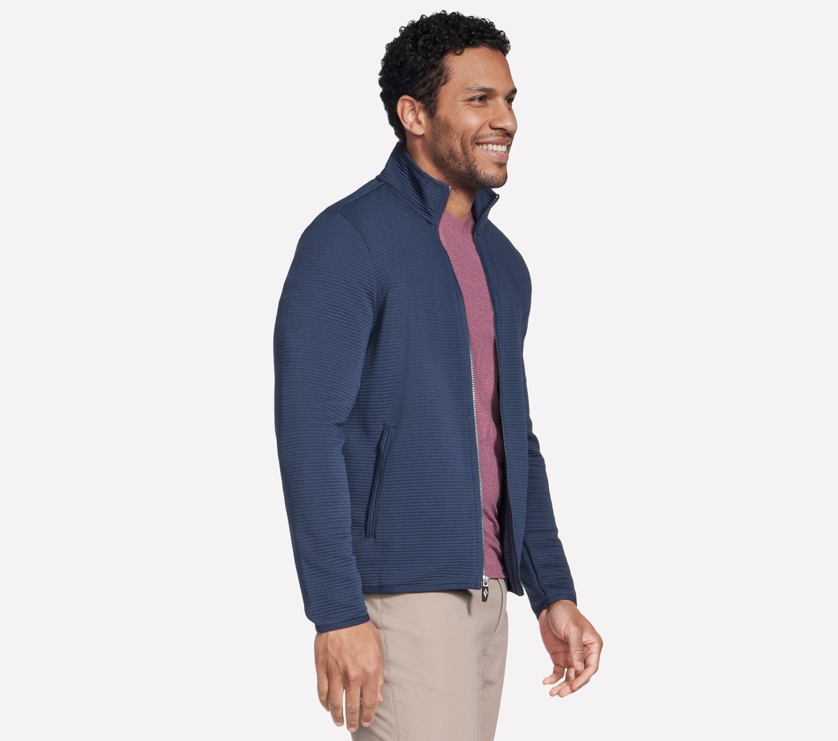 Men The Hoodless Hoodie Ottoman Jacket