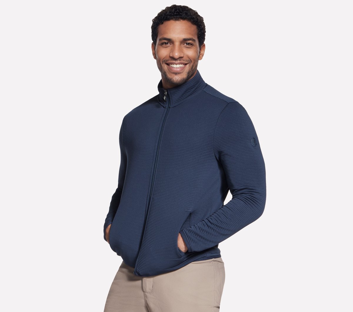 Men The Hoodless Hoodie Ottoman Jacket