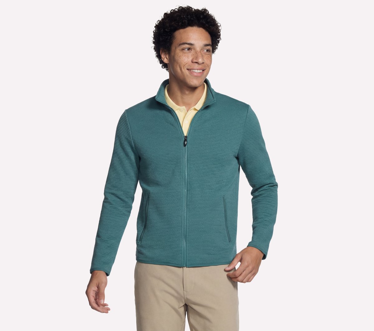 Men The Hoodless Hoodie Ottoman Jacket