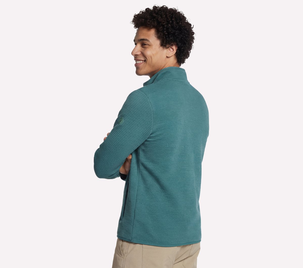 Men The Hoodless Hoodie Ottoman Jacket