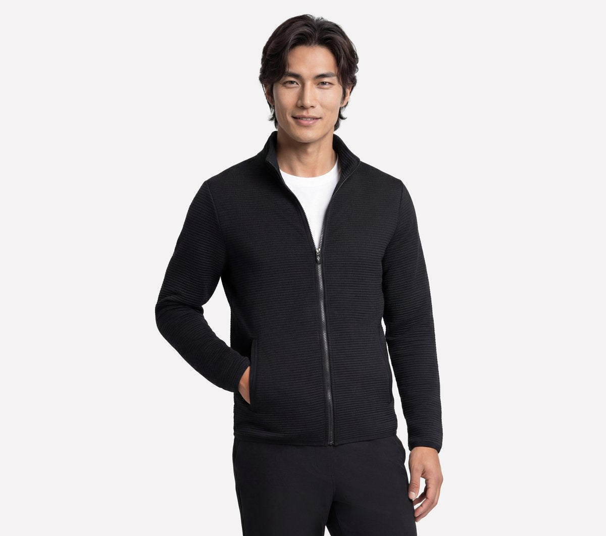 Men The Hoodless Hoodie Ottoman Jacket