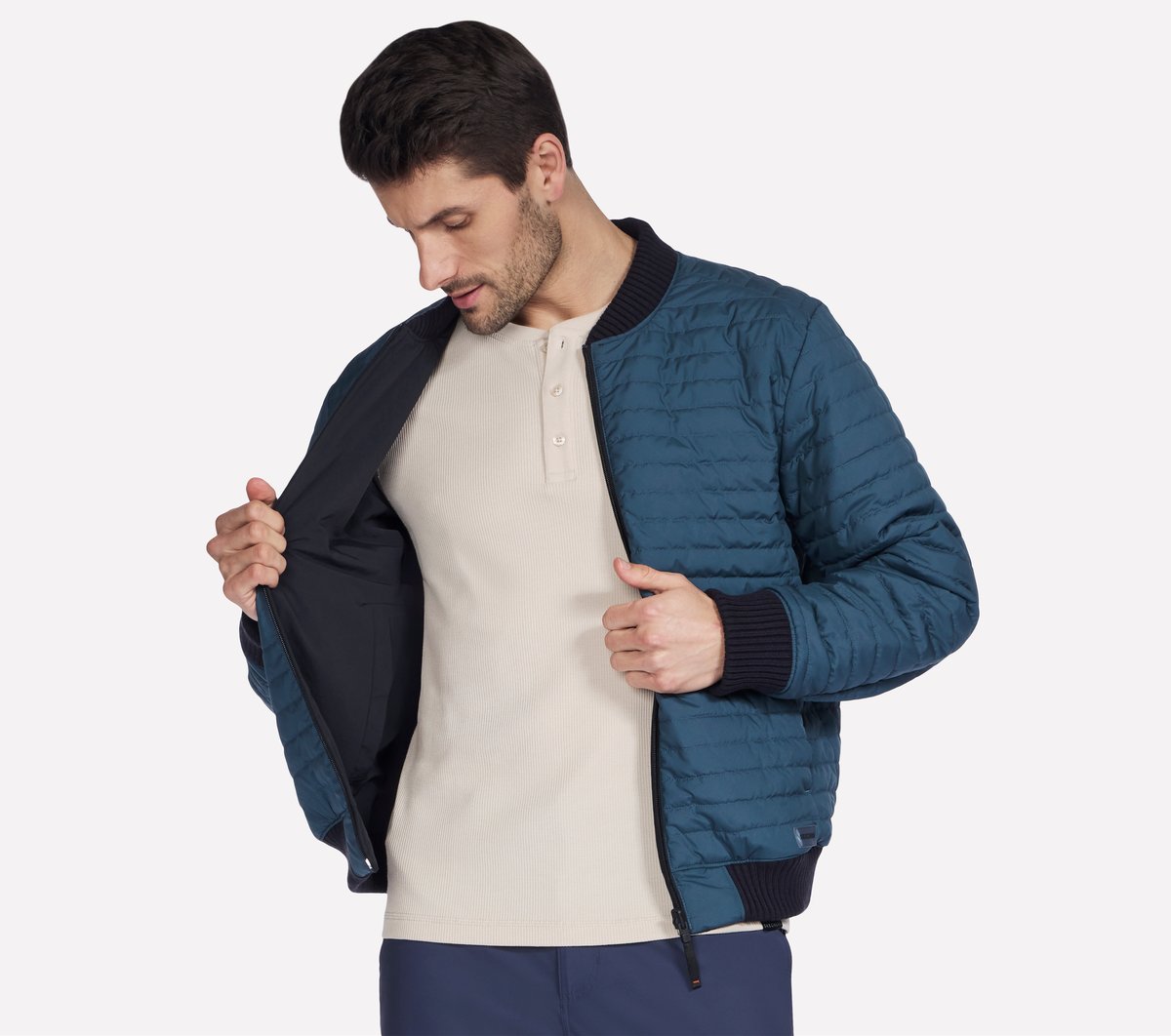 Men Alpha Reversible Bomber