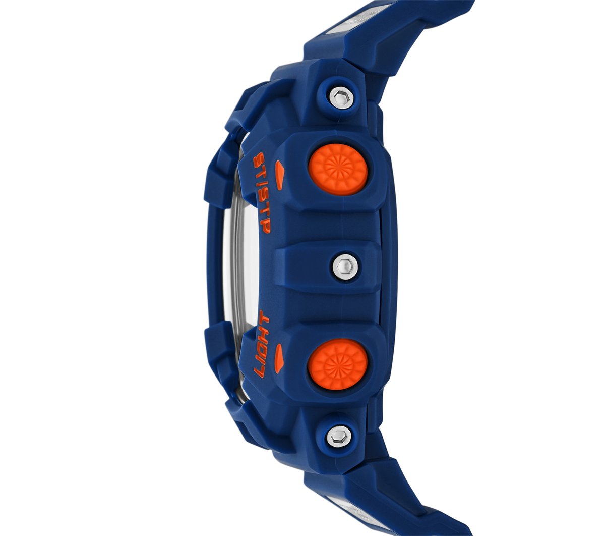 Men Digital Blue Watch