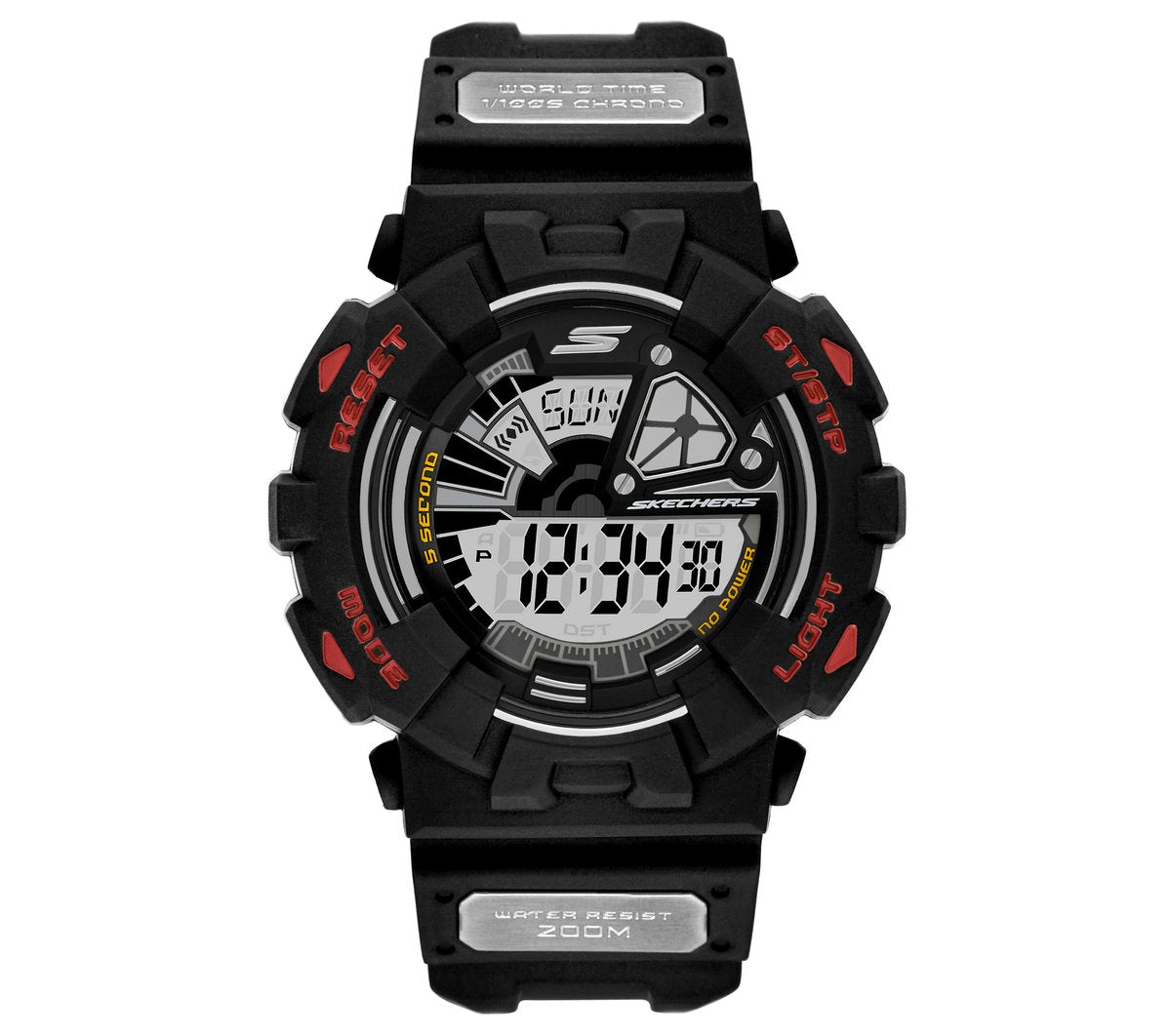 Men Digital Black Watch