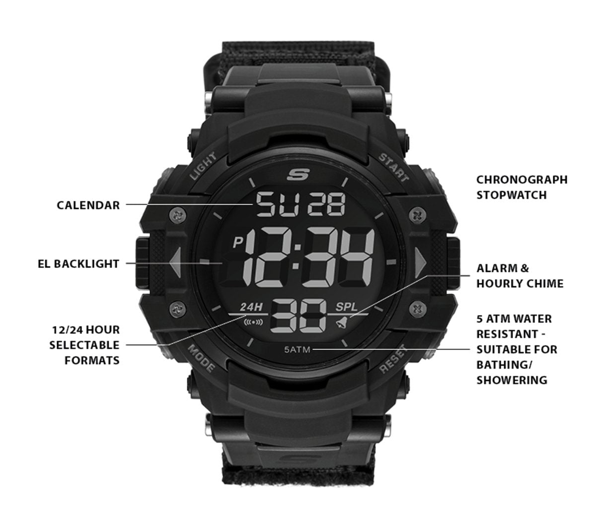 Men Keats Digital Watch