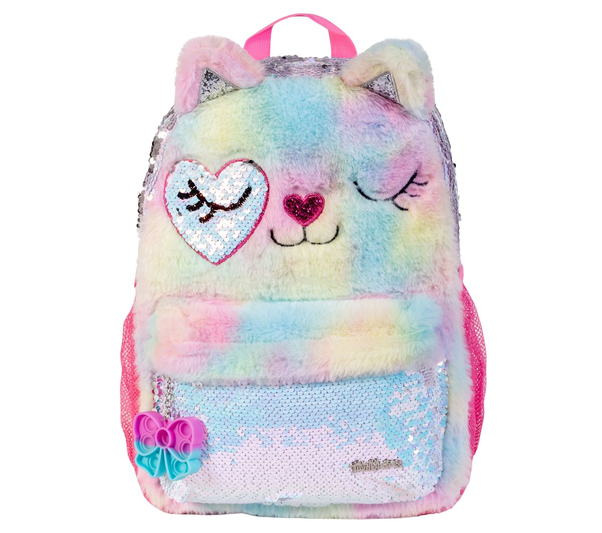 Kids Twinkle Toes: Fur Cat Backpack
