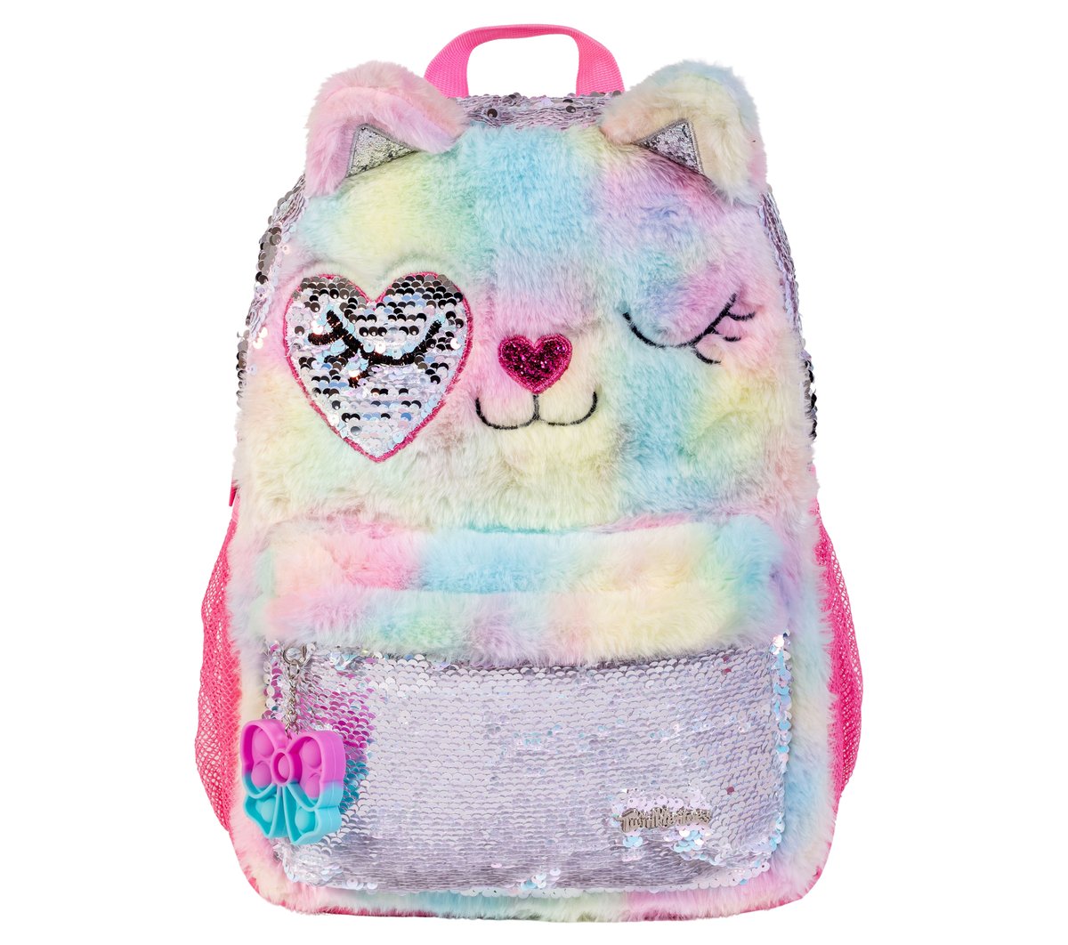 Kids Twinkle Toes: Fur Cat Backpack