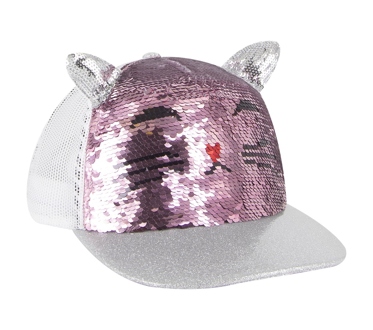 Kids Caticorn Sequin Trucker Hat
