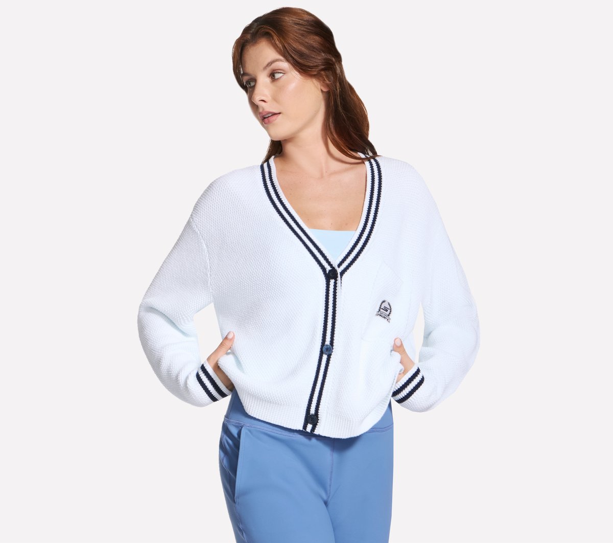 Women Court Classic Cardigan Sweater