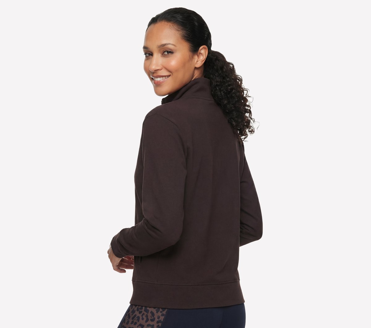 Women GO LUXE Rib 1/4 Zip