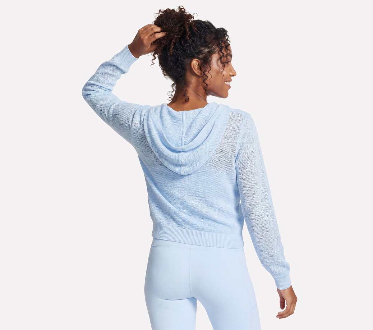 Women Shine Hooded Full Zip Jacket