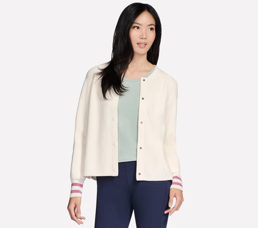 Women GO WALK Reflection Sweater Bomber