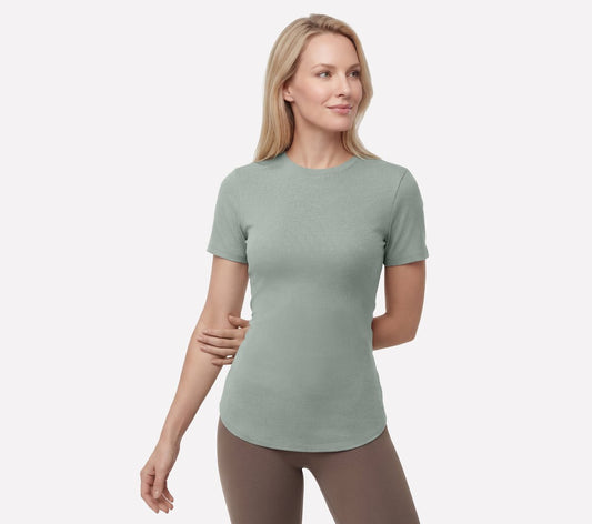 Women GO WALK Luxe Rib Tunic Tee