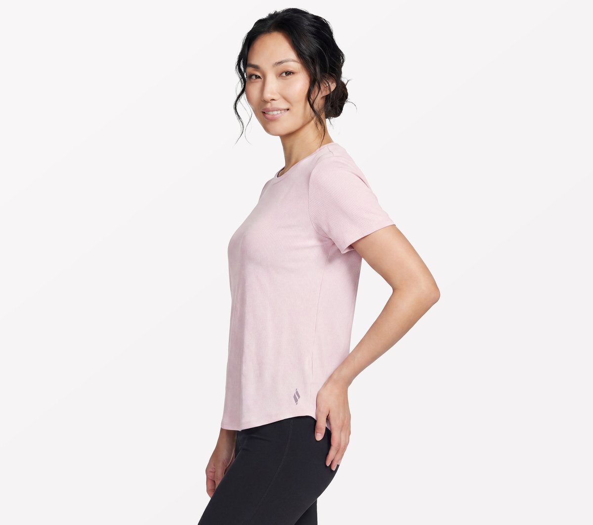 Women GO WALK Luxe Rib Tee