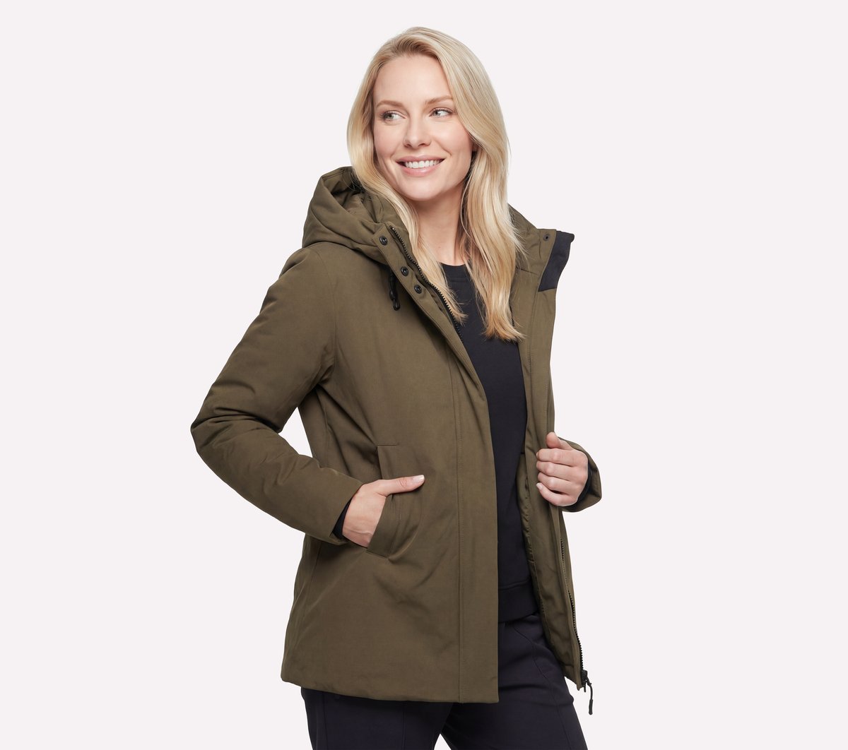 Women Minimalist Parka