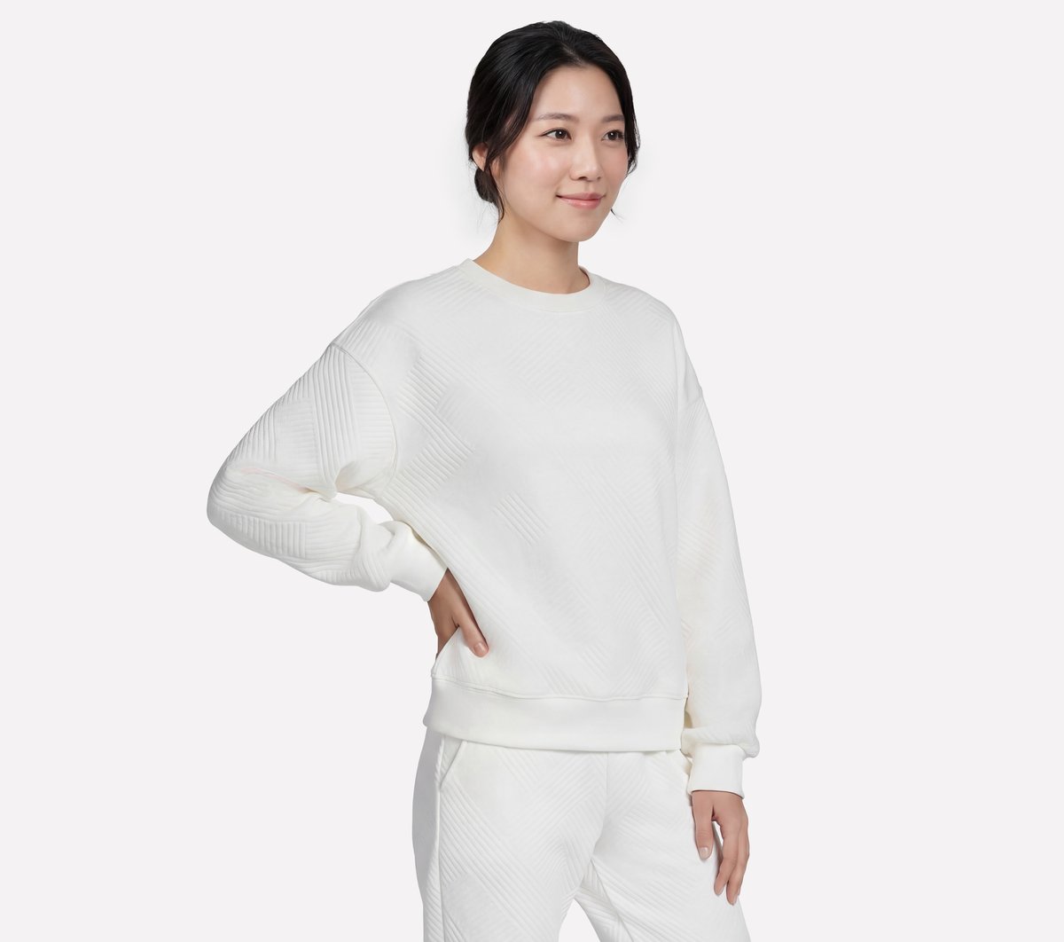 Women Downtown Cozy Fit Long Sleeve Crew