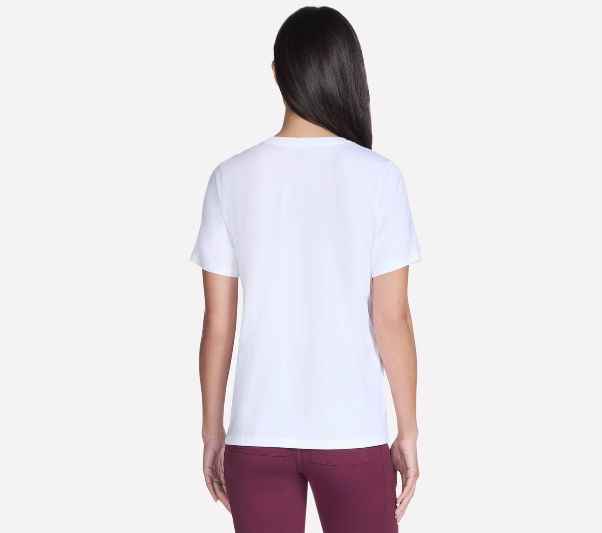Women Floral Diamond Short Sleeve Tee
