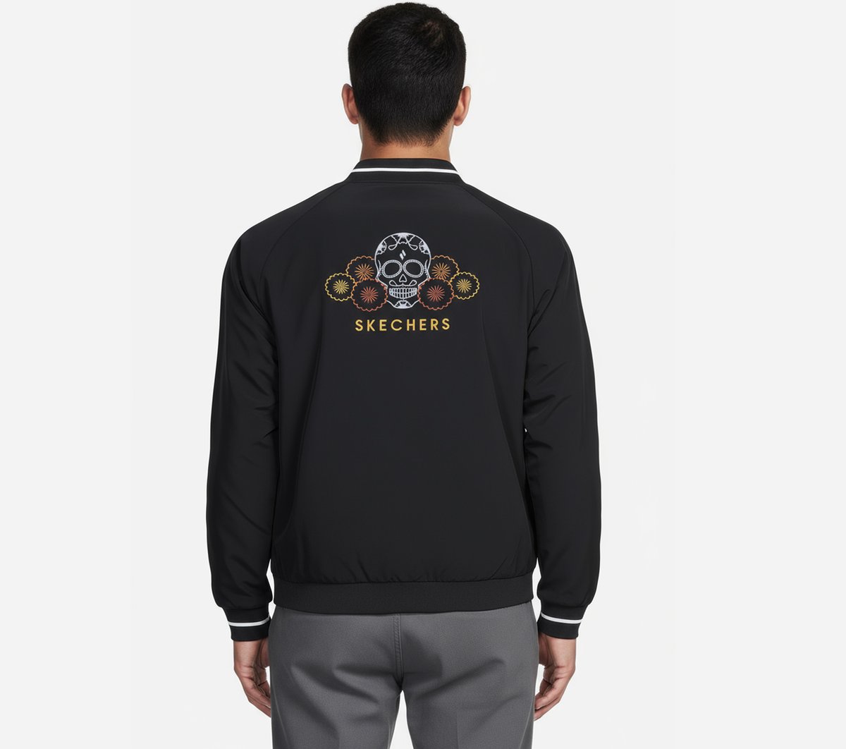 Men Dia de Muertos Bomber Jacket