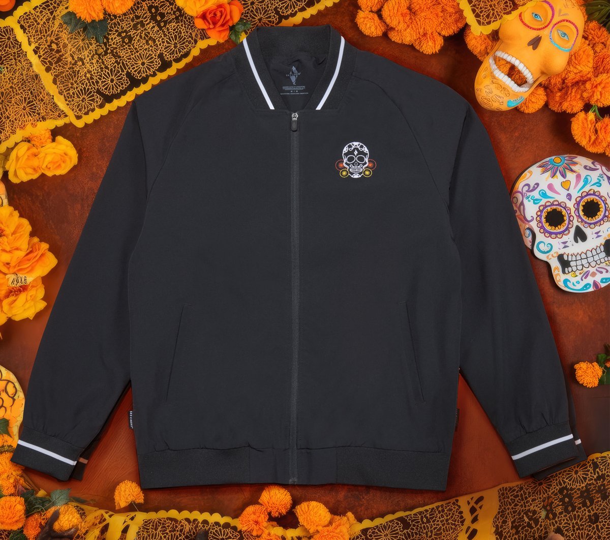 Men Dia de Muertos Bomber Jacket