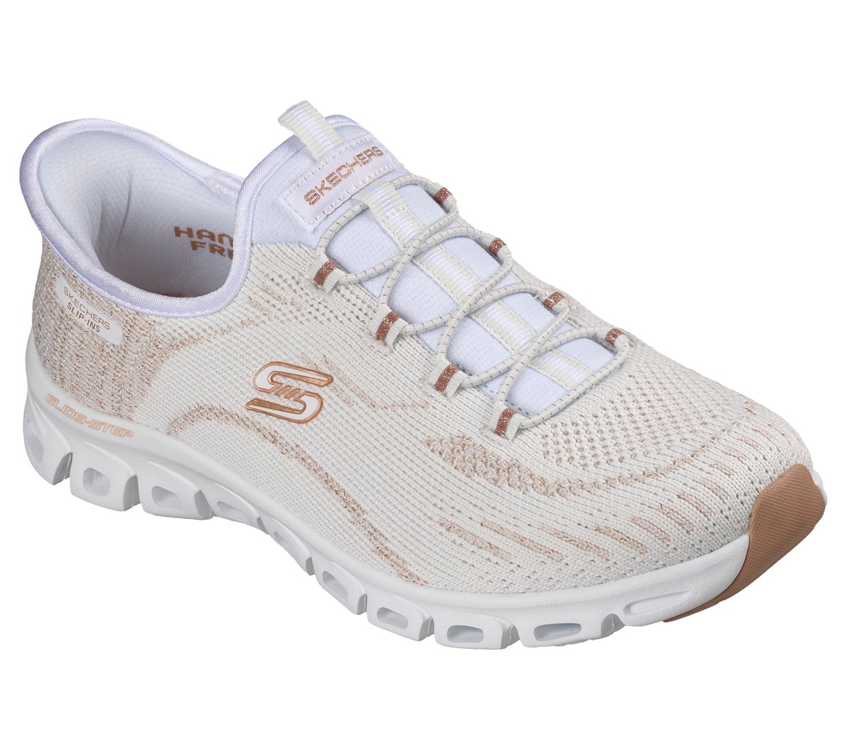 Women Slip-ins: Glide-Step - Copper Bloom