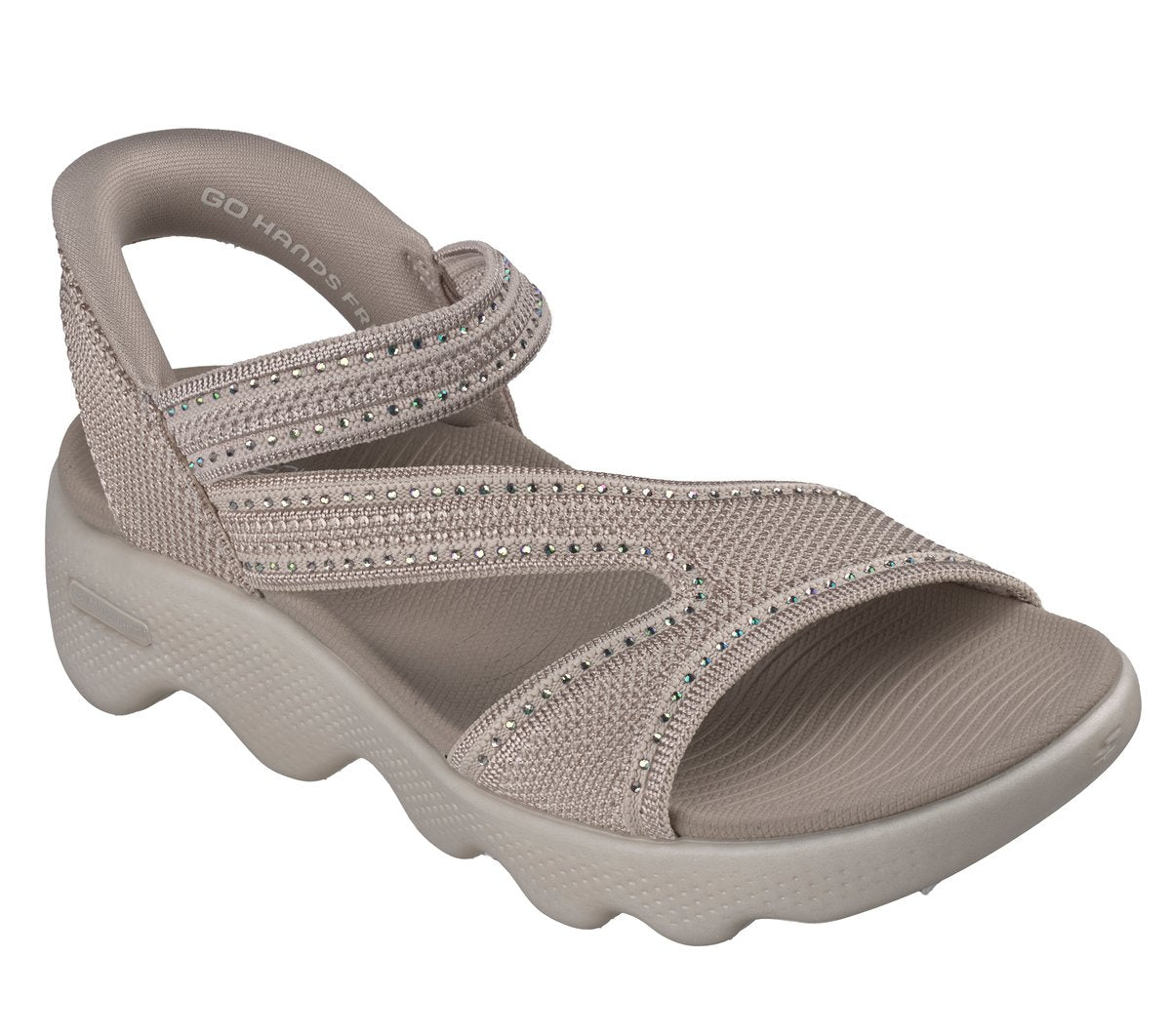 Women Slip-ins: GO WALK Massage Fit Sandal - Elise