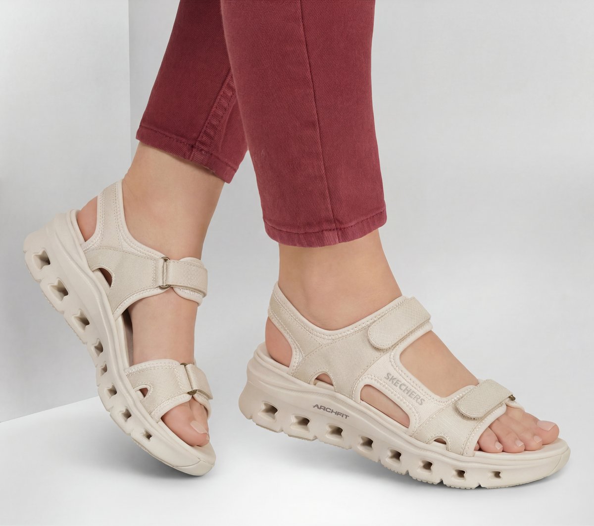 Women Arch Fit Glide-Step Pro Sandal - Trail Queen