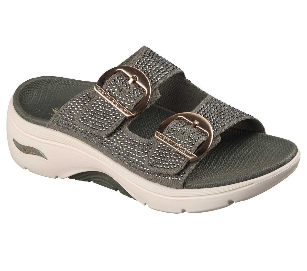 Women Martha Stewart: GO WALK Arch Fit 2.0 Sandal - Showstopper