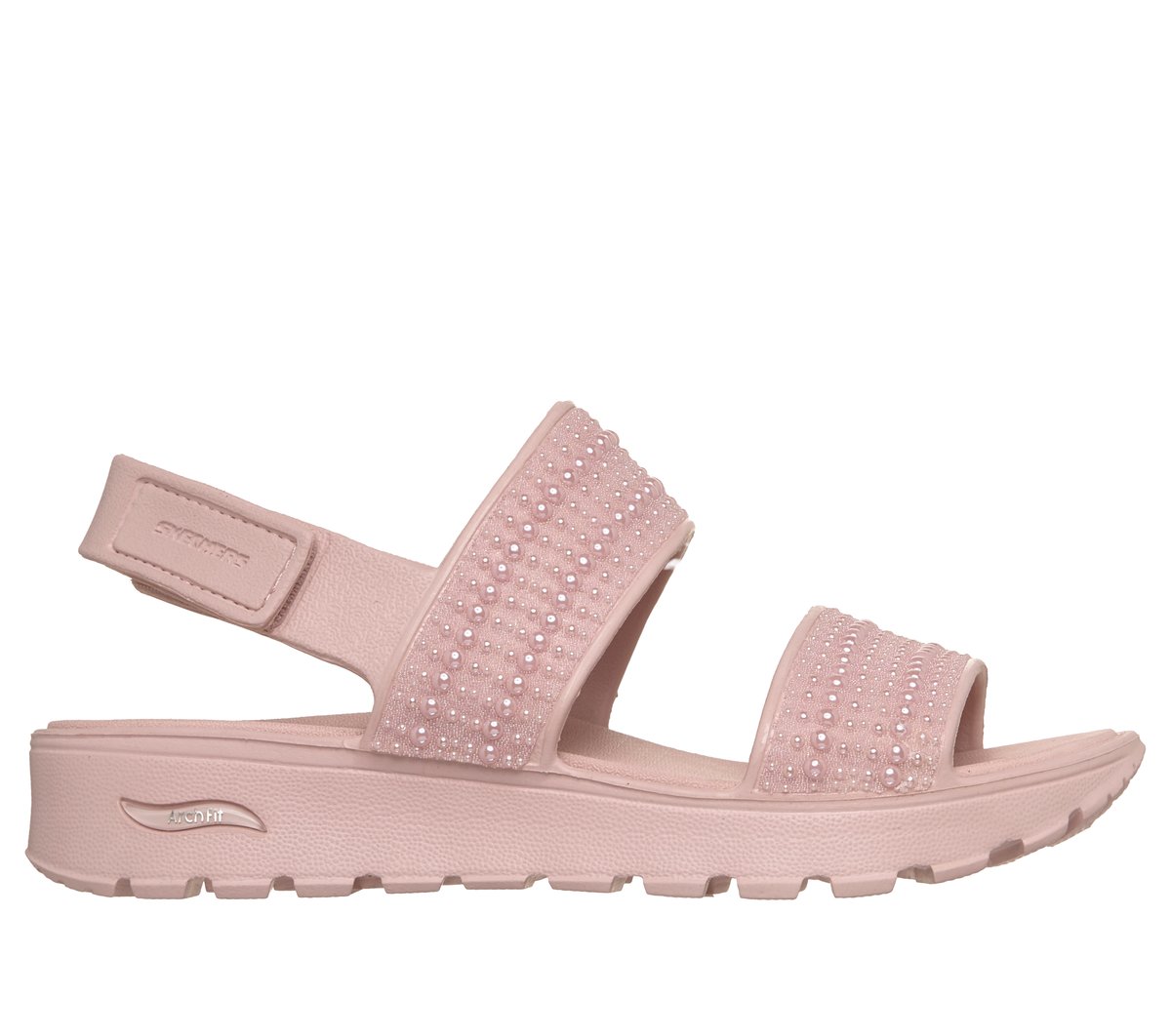 Women Foamies: Arch Fit Footsteps - Pearl