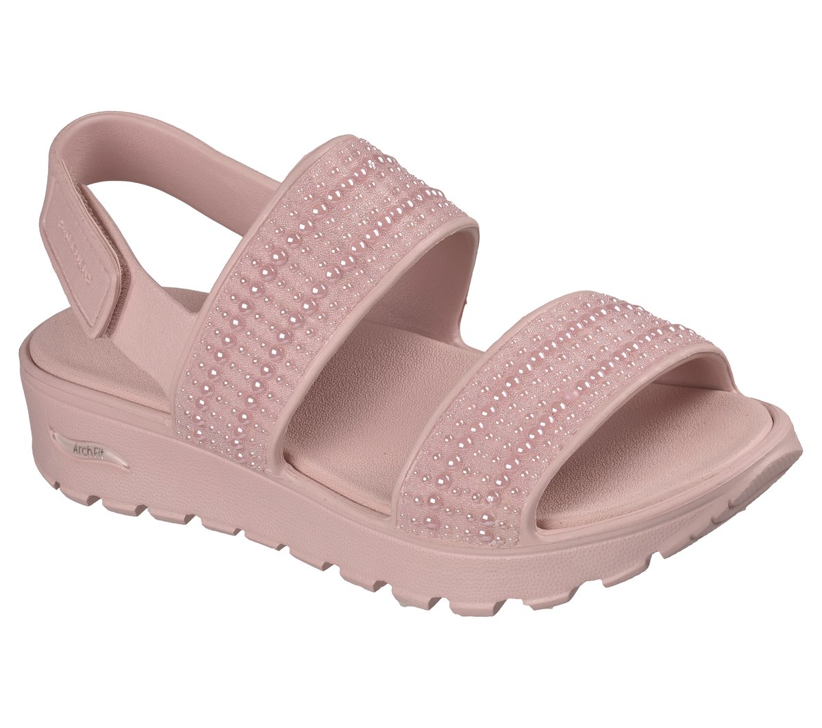 Women Foamies: Arch Fit Footsteps - Pearl