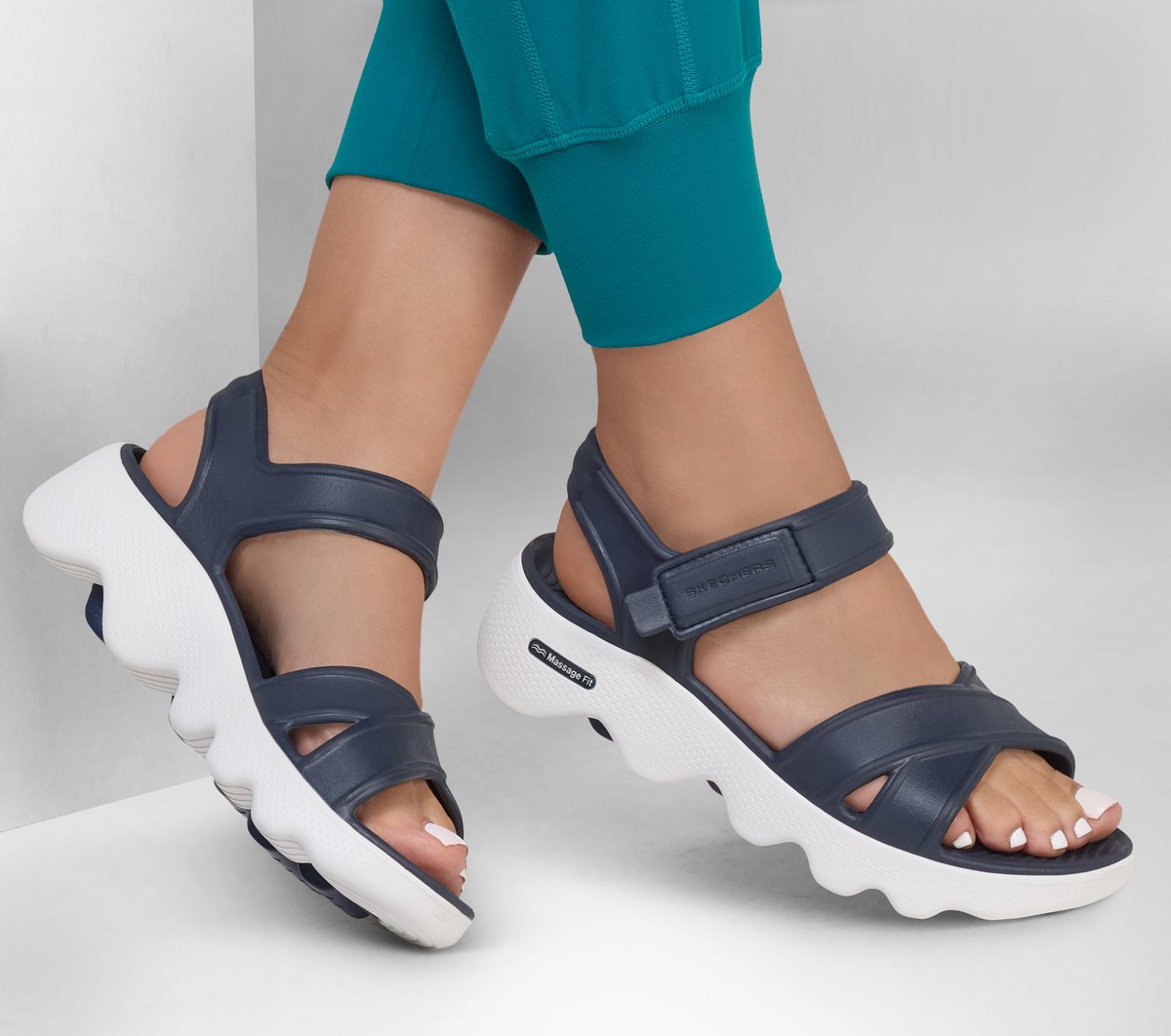 Women Foamies: Massage Fit Sandal - Heartfelt