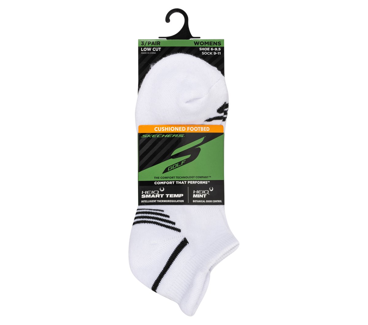 Women 3 Pack Women's Performance Low Cut Golf Socks