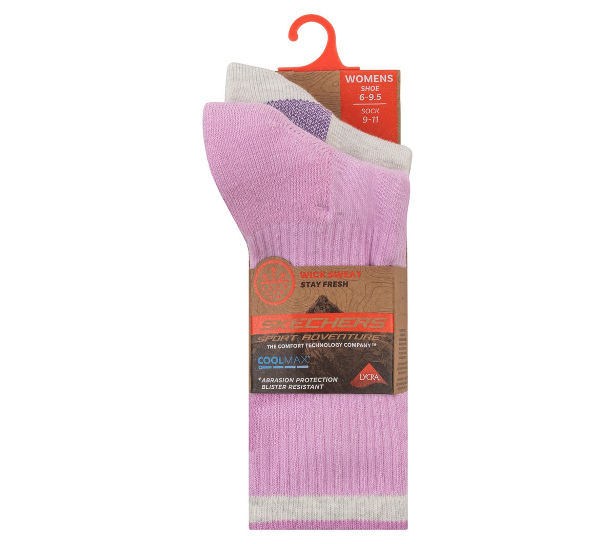 Women 2 Pack Women's Crew Trail Socks