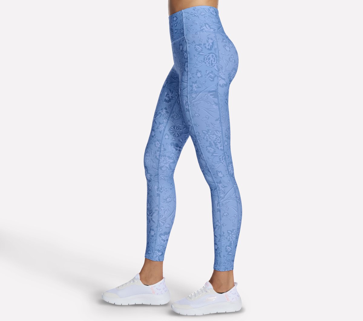 Women GO WALK Printed Full Length High-Waisted Legging