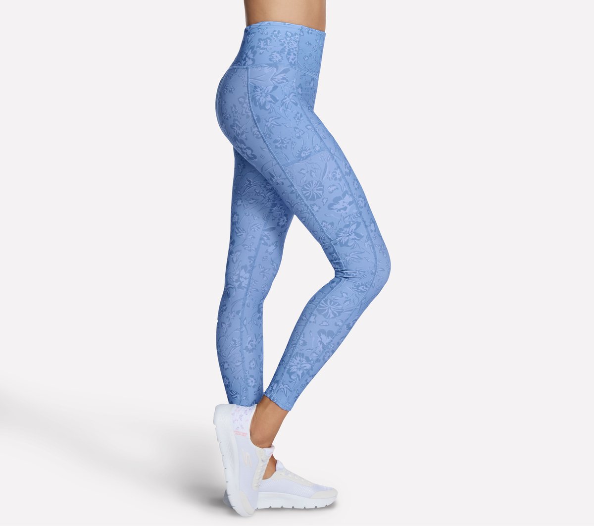 Women GO WALK Printed Full Length High-Waisted Legging