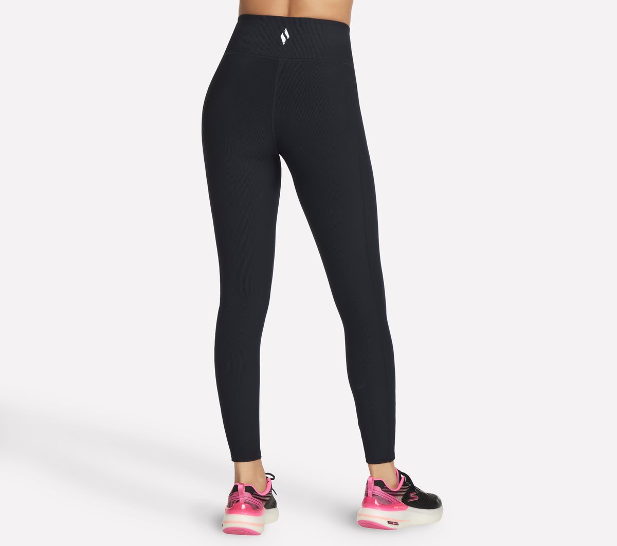 Women GO FLEX RIB Full Length High-Waisted Legging
