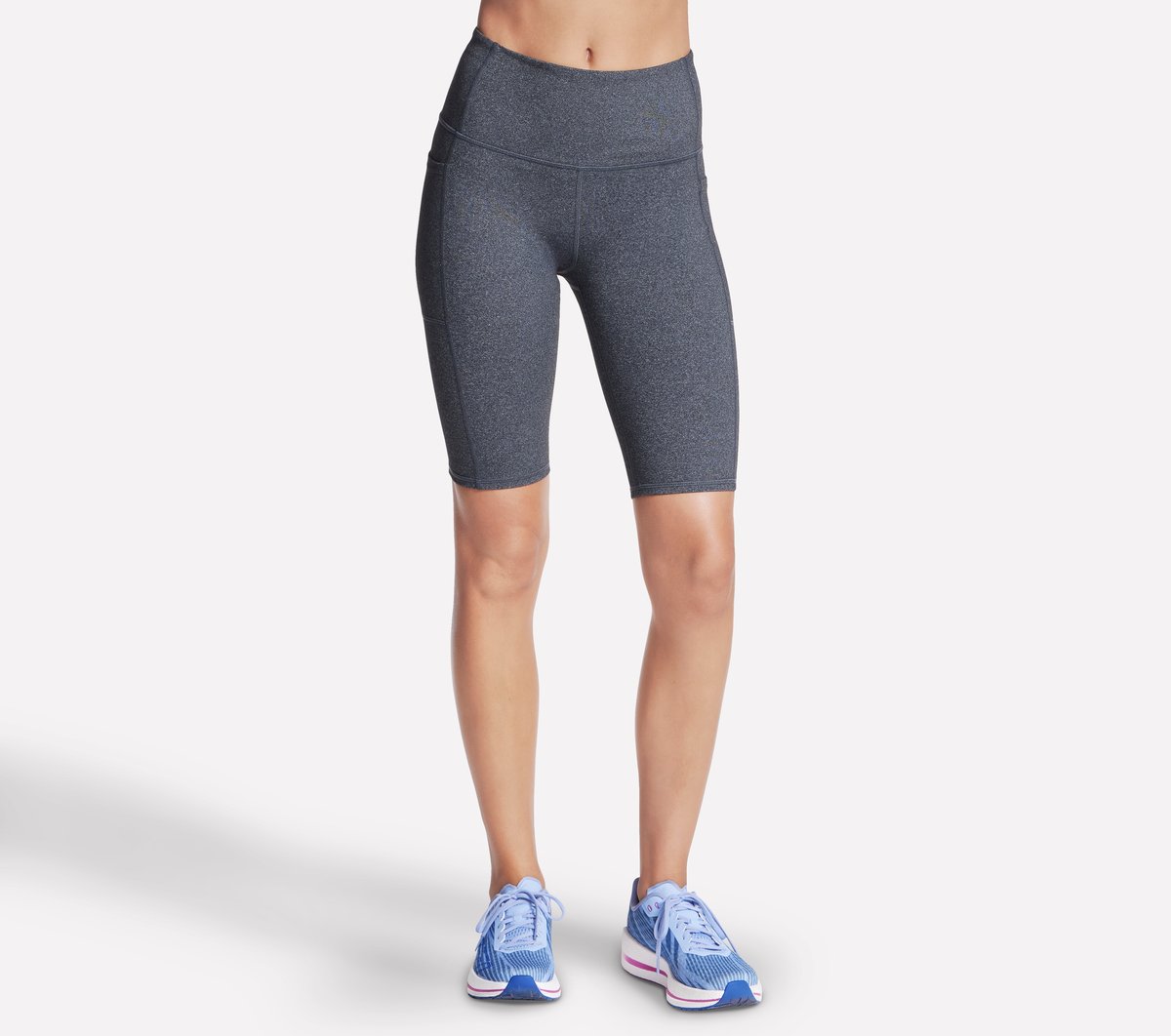 Women GO WALK High Waisted 10 Inch Bike Short