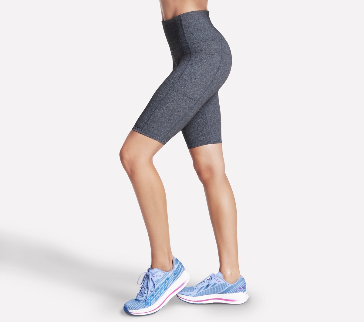 Women GO WALK High Waisted 10 Inch Bike Short
