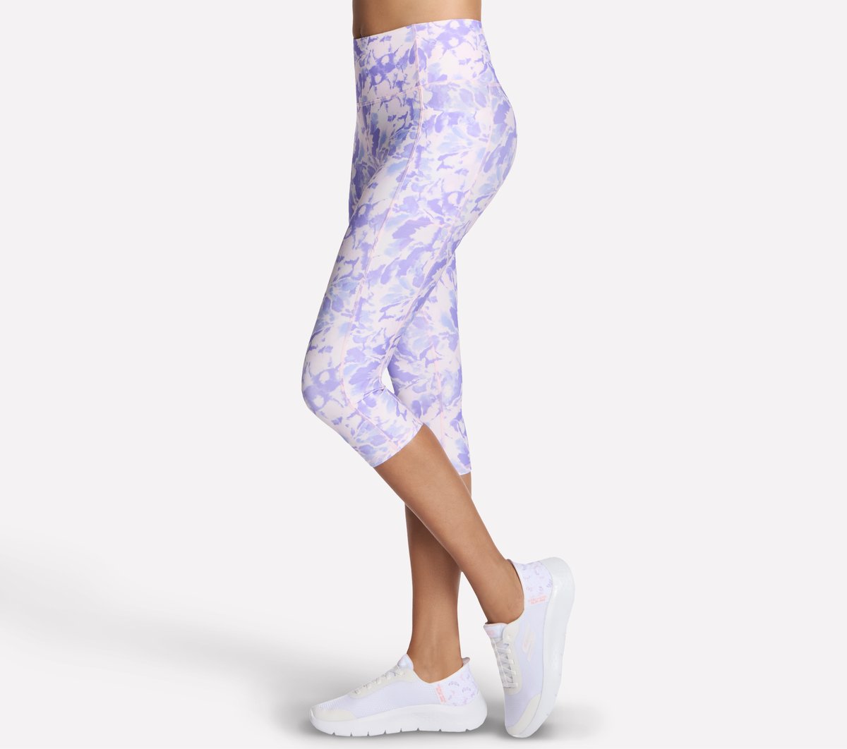 Women GO FLEX Printed High Waisted Capri