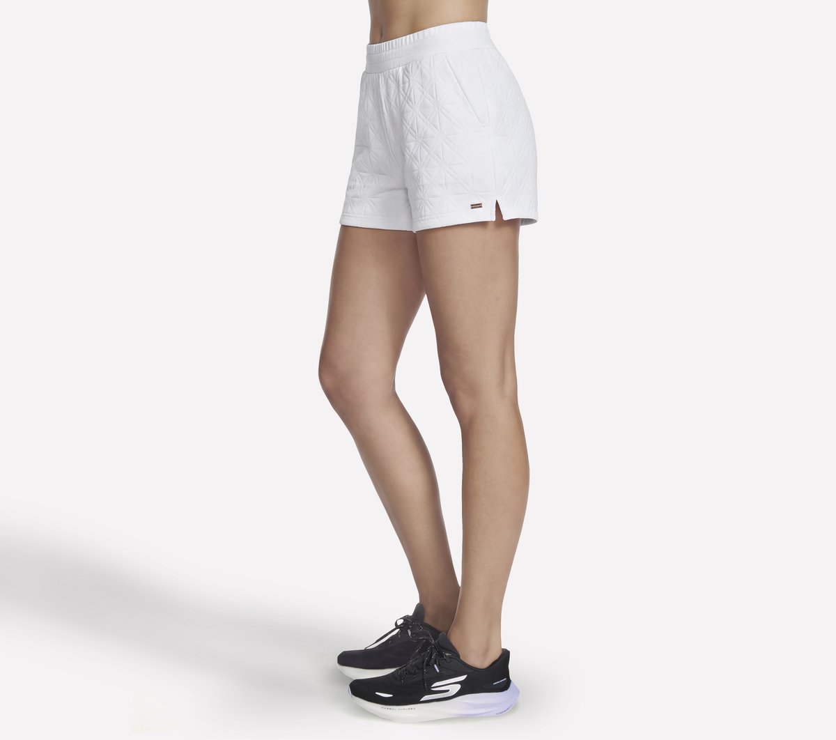 Women GO WALK Cozy Fit Diamond 4 Inch Short